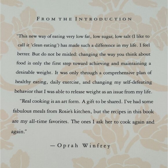 In The Kitchen With Rosie: Oprahs Favorite Recipes‎ By Rosie Daley - Vintage - Picture 6 of 9